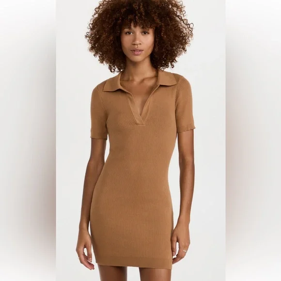 knee length dresses for ladies White Halter Mini Dress main image 0